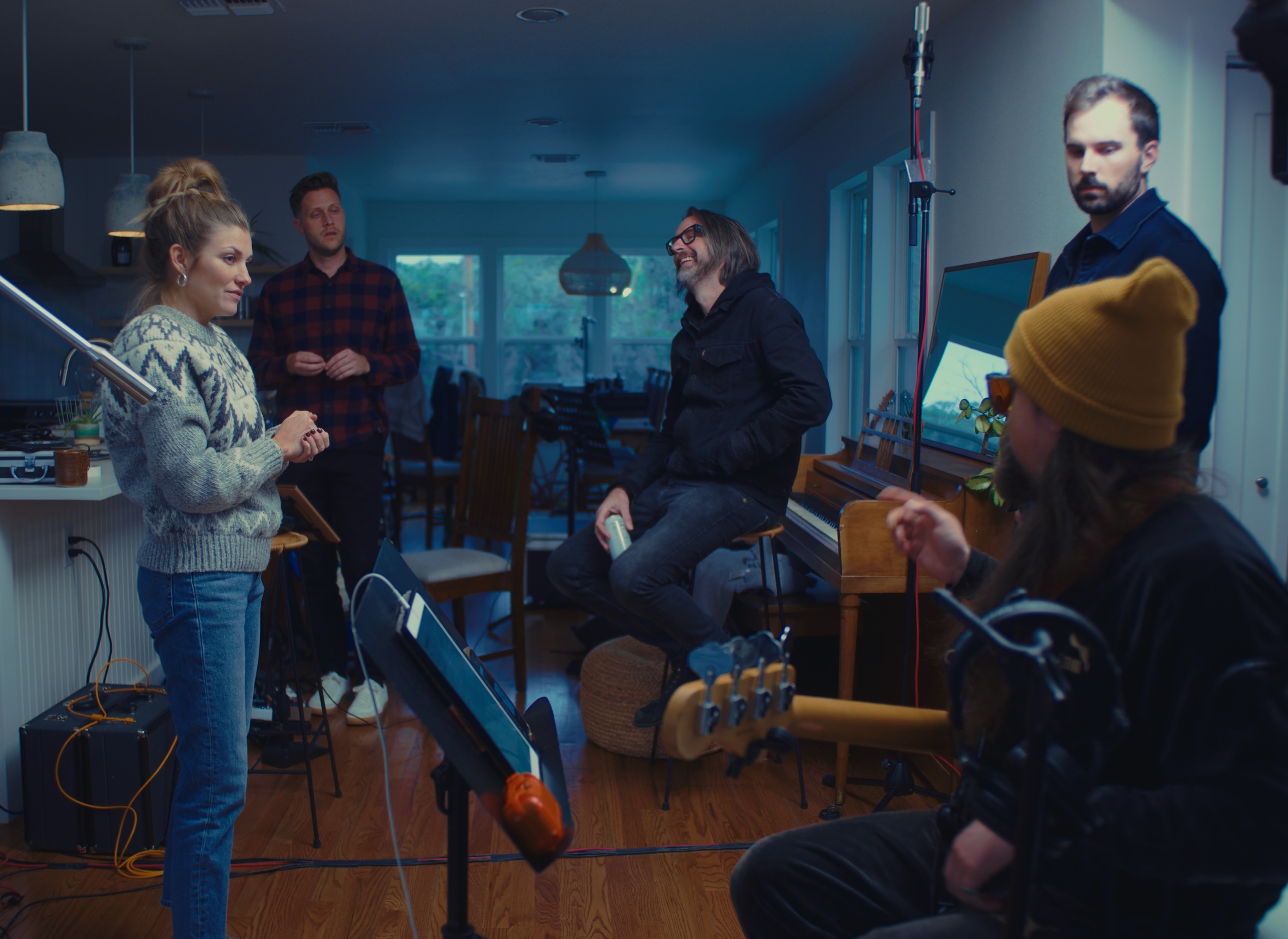 Katrina Cain session - full band in living room